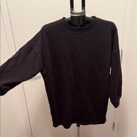 Black Sweater Dress - Picture 2 of 3